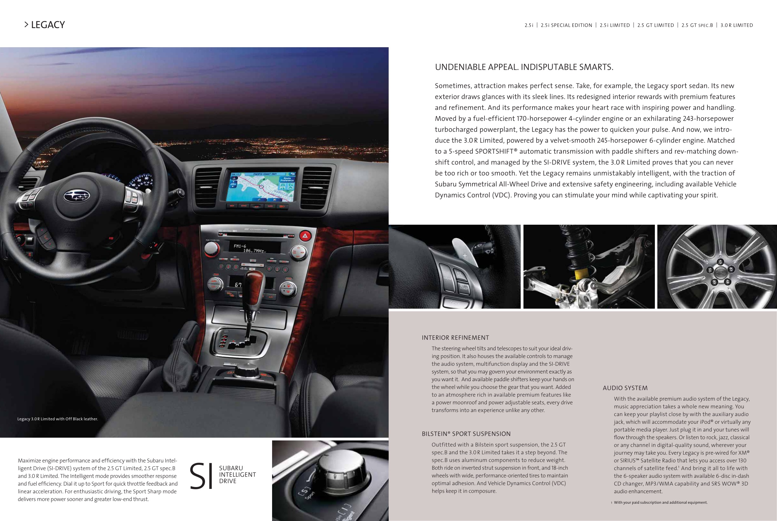 2008 Subaru Brochure Page 20